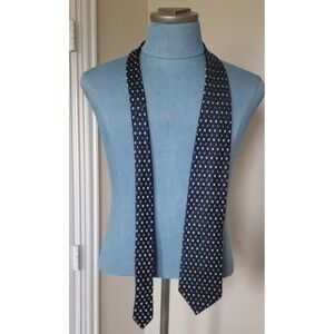 ERMENEGILDO ZEGNA Men's Silk Multicolor Square Pattern Made‎ In Italy